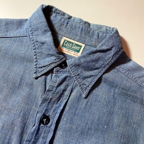 1950〜60's Cash Saver Chambray L/S Shirt