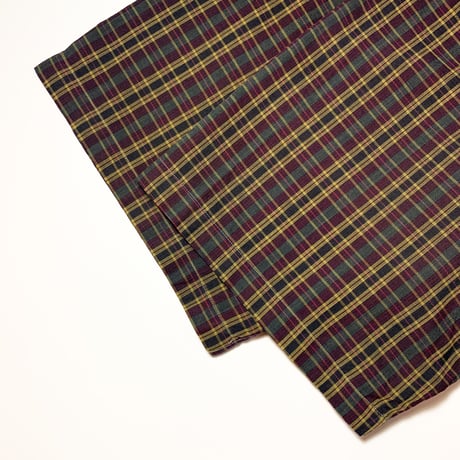 1960's Gentree Ltd. Indian Madras S/S Shirt