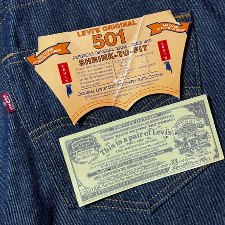 2000's〜 Levi's 501 Denim Pants Deadstock