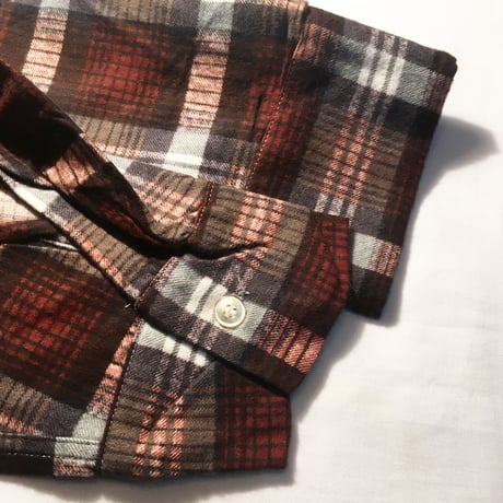 1960's IT'S A DAN RIVER Flannel L/S Shirt Deadstock