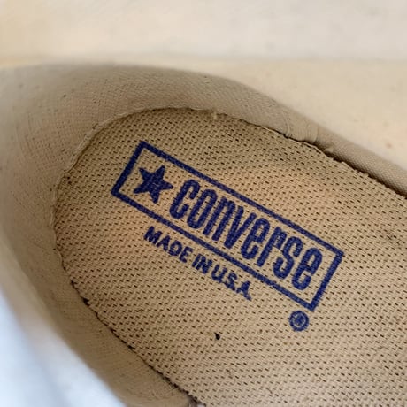 1980's CONVERSE ALL STAR Hi Deadstock