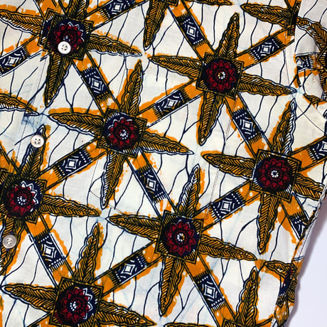 1960's DONEGAL Batik S/S Shirt