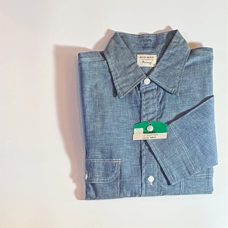 1960's BIG MAC Chambray L/S Shirt Deadstock