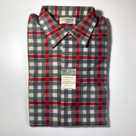 1960's VAN HEUSEN Flannel L/S Shirt Deadstock