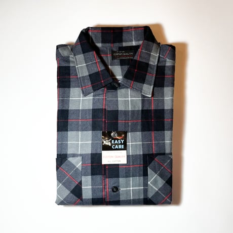 1960's CUSTOM QUALITY Flannel L/S Shirt Deadstock