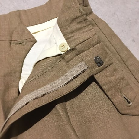 1980〜90's Brooks Brothers Linen Trousers Deadstock