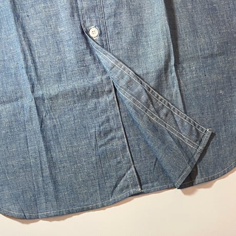 1950's〜 Powr House Chambray L/S Shirt Deadstock