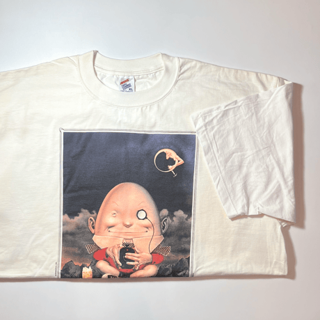 1990's JERZEES CHARLES WHITE Ⅲ Printed Tee Deadstock