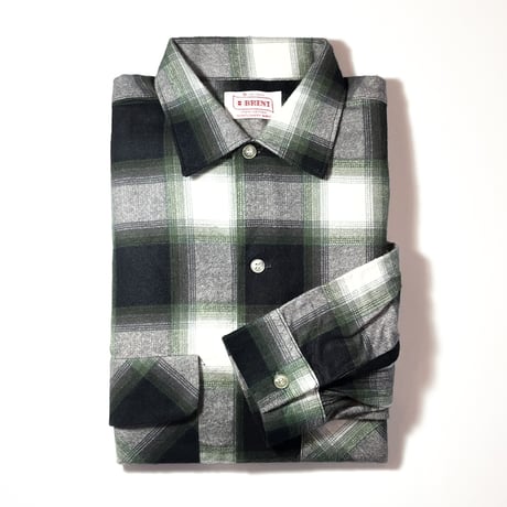 1960's BRENT Flannel L/S Shirt Deadstock