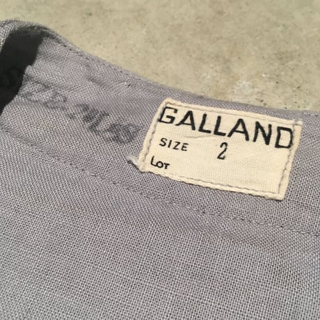 1950's GALLAND Tielocken Coat