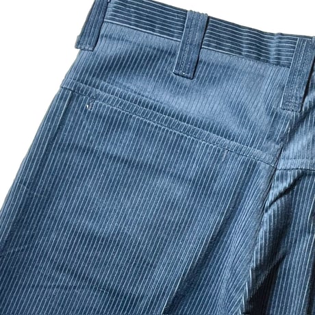 1960's Unknown Corduroy Tapered Pants Deadstock