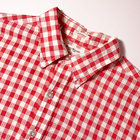 1960's WREN LTD. Seersucker S/S Shirt