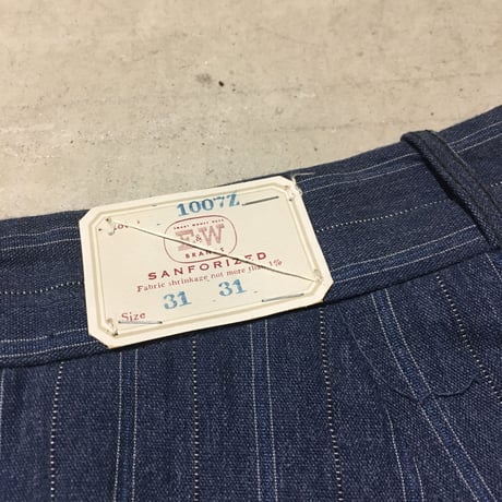 1940's〜 E&W Cotton Trousers Deadstock