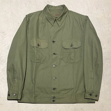 1940's US.ARMY M-41 Herringbone Jacket Deadstock