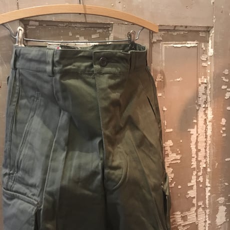 1960's French Army M-47 Herringbone Trousers Deadstock
