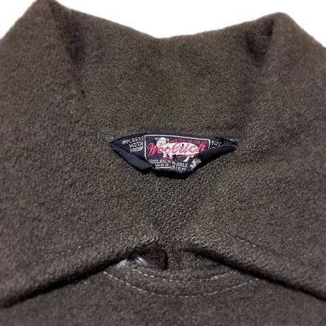 1960's Wool Rich Pullover Wool L/S Shirt