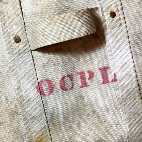 1940's〜 Unknown OCPL Canvas Bag