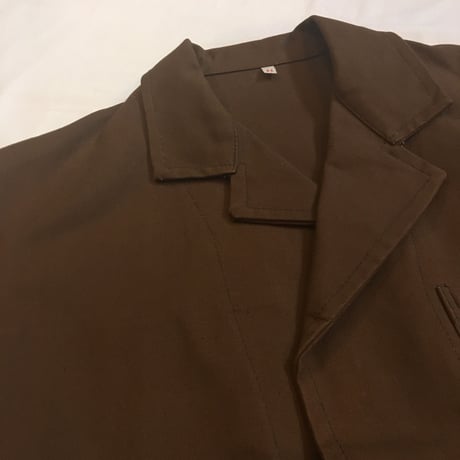 1950's〜 French Unknown Cotton&Linen Jacket Deadstock
