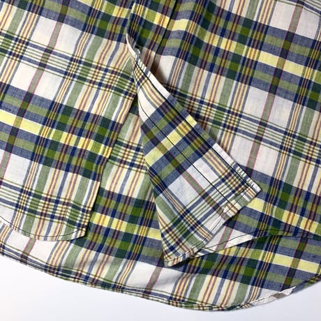 1970's SERO Indian Madras L/S Shirt