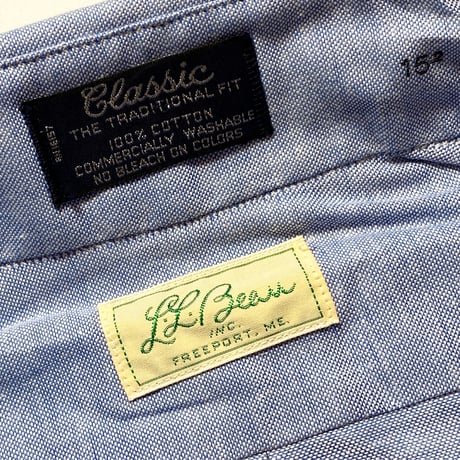 1970's L.L.Bean L/S Shirt Deadstock