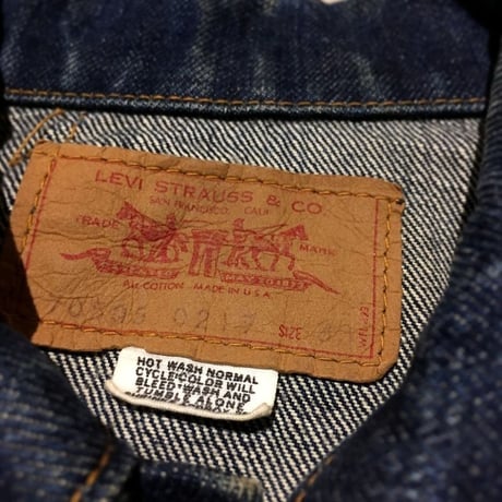 1970's Levi's 70505 Denim Jacket