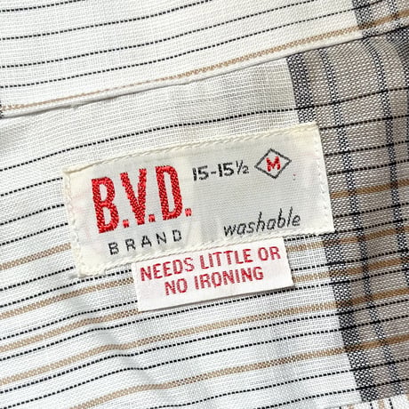 1960's B.V.D. S/S Shirt Deadstock
