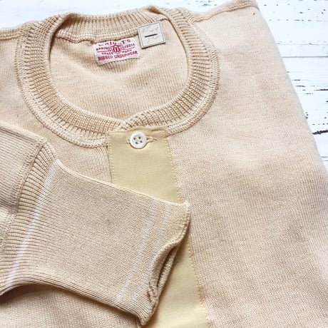 1930's〜 WRIGHT'S Henleyneck L/S Tee Deadstock