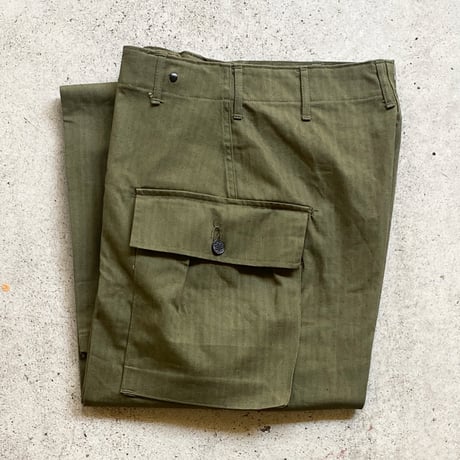 1940's US.ARMY M-43 Herringbone Trousers Deadstock