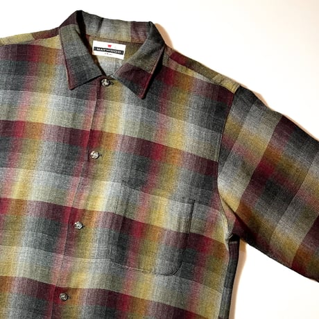 1960's MAYWOOD Rayon L/S Shirt