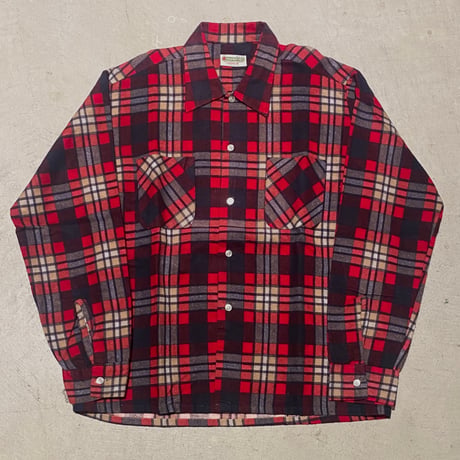 1960's〜 DONLIN Flannel L/S Shirt Deadstock