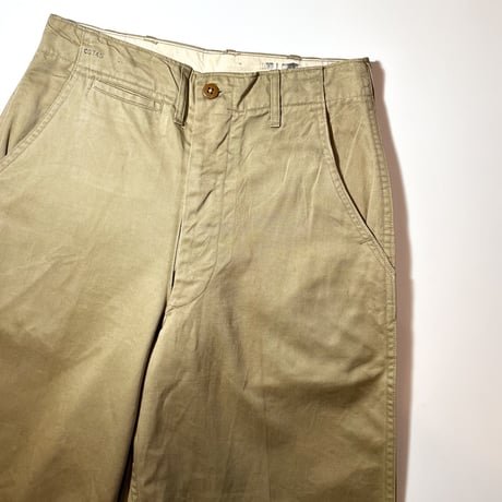 1950's US.ARMY M-45 Chino Trousers
