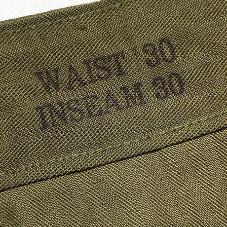 1940's US.ARMY M-43 Field Trousers Deadstock