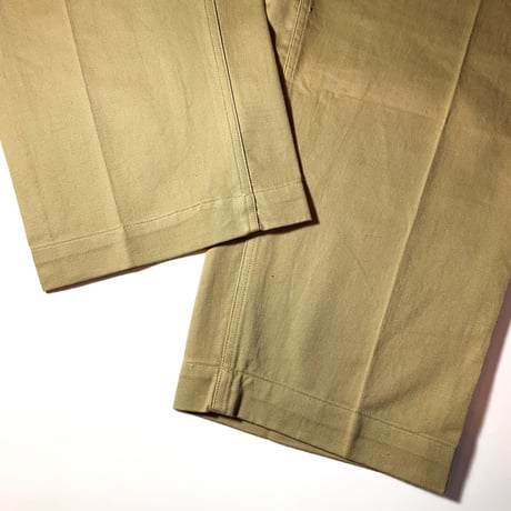 1950〜60's French Army M-52 Chino Trousers Deadstock