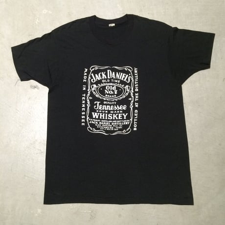 1980's SCREEN STARS Jack Daniel's Printed Tee