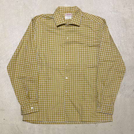 1960's McGREGOR L/S Shirt Deadstock