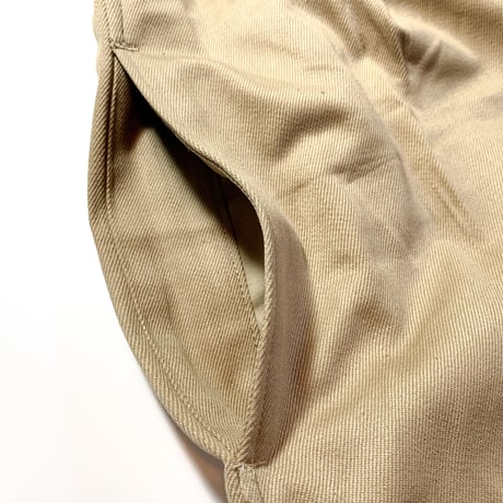 1950's French Army Chino Short Pants Deadstock