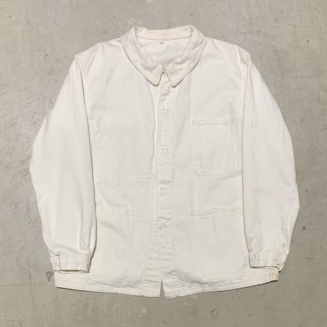 1950〜60's French Unknown Herringbone Twill Jacket