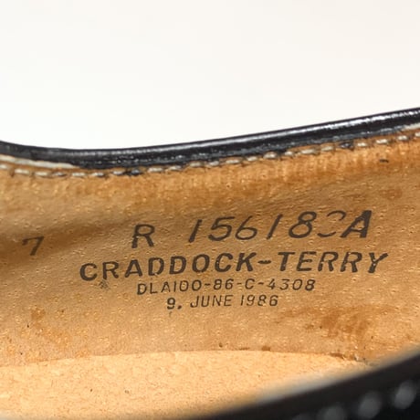 1980's US.NAVY Service Shoes Deadstock