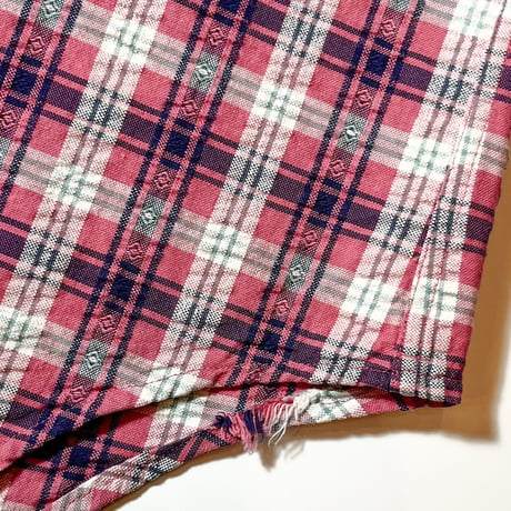 1980's L.L.Bean Seersucker S/S Shirt