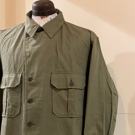 1940's US.ARMY M-41 Herringbone Jacket Deadstock