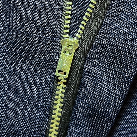 1950's Silver Rayon Slacks Deadstock