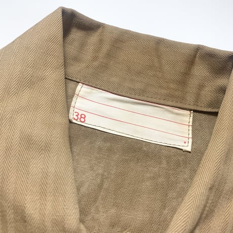 1960's  CONSOLIDATED LAUNDRIES CO Herringbone Work Jacket
