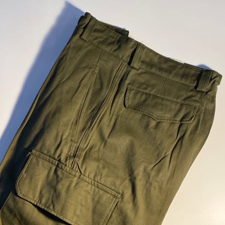 1950〜60's French Army M-47 Herringbone Trousers Deadstock