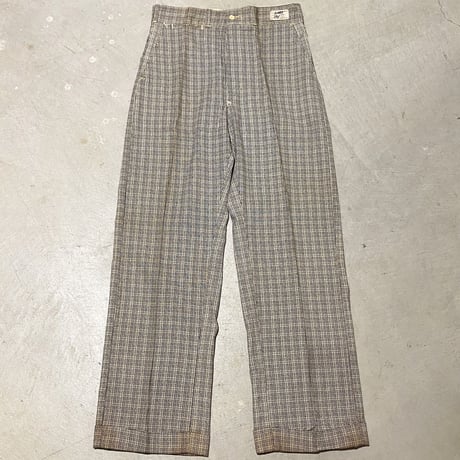 1930's〜 Stifel Fabric Cotton Trousers Deadstock
