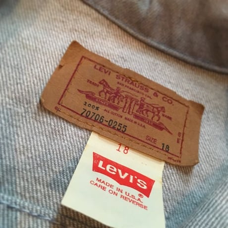 1990's Levi's 70706 Denim Jacket Deadstock