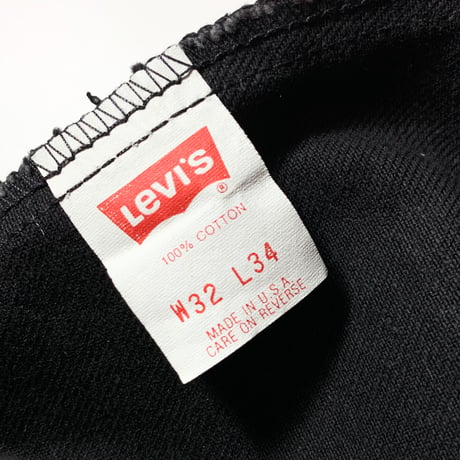 1990's Levi's 512 Black Denim Pants Deadstock
