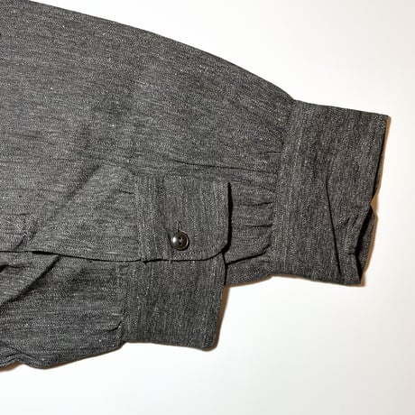 1940's〜 Lee Black Chambray L/S Shirt Deadstock