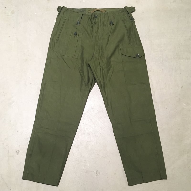 1960's British Army Combat Trousers Deadstock |...