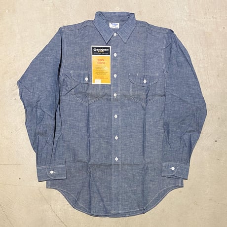 1960's OSHKOSH Chambray L/S Shirt Deadstock