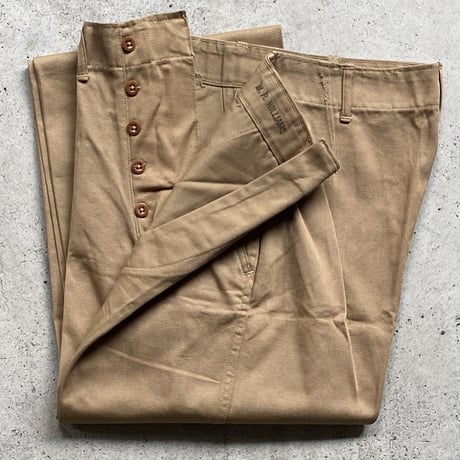 1940's USMC Chino Trousers Deadstock